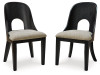 Rowanbeck Dining Chair (Set of 2) (D821-01X2)