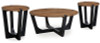 Hanneforth Coffee Table and 2 End Tables (T726T1)