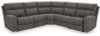 Next-Gen DuraPella 5-Piece Power Reclining Sectional (61003S6)