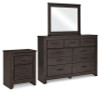 Brinxton Dresser, Mirror and Nightstand (B249B14) Brinxton Dresser, Mirror and Nightstand (B249B14)