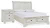 Robbinsdale Full Storage Bed and Nightstand (B742B33)
