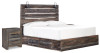Drystan King Panel Storage Bed and 2 Nightstands (B211B84)