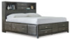 Caitbrook King Storage Bed, Dresser and Mirror (B476B28)