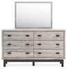 Vessalli King Panel Headboard, Dresser and Mirror (B1036B11)