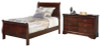 Alisdair Twin Sleigh Bed and Dresser (B376B20)
