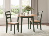 Gesthaven Dining Table and 2 Chairs (D401D4)