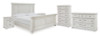 Robbinsdale Queen Panel Bed, Dresser, Chest and 2 Nightstands (B742B35)