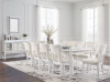 Chalanna Dining Table and 10 Chairs (D822D4)