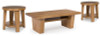 Kristiland Coffee Table and 2 End Tables (T674T1)