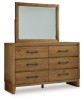Sherbana Dresser and Mirror (B833B1)