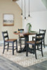Valebeck Counter Height Dining Table and 4 Barstools (D546D20)