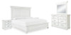 Kanwyn Queen Panel Bed, Dresser, Mirror and 2 Nightstands (B777B28)