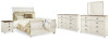 Willowton Queen Bed, Dresser, Mirror and Chest (B267B58)