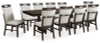 Neymorton Dining Table and 10 Chairs (D618D4)