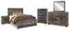 Wynnlow Queen Panel Bed, Dresser, Mirror, Chest and 2 Nightstands (B440B41)