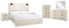Cambeck King Panel Bed, Dresser, Mirror, Chest and 2 Nightstands (B192B102)
