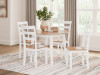 Gesthaven Dining Table and 4 Chairs (D398D1)