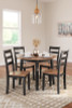 Gesthaven Dining Table and 4 Chairs (D396D1)