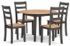 Gesthaven Dining Table and 4 Chairs (D396D1)