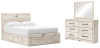 Lawroy Queen Panel Storage Bed, Dresser and Mirror (B2310B30)