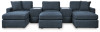 Modmax 5-Piece Sectional and 3 Ottomans (92121U19)