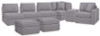 Modmax 6-Piece Sectional and 2 Ottomans (92104U5)