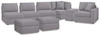 Modmax 6-Piece Sectional and 2 Ottomans (92104U5)