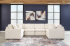 Modmax 6-Piece Sectional and Ottoman (92103U18)