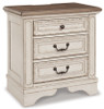 Realyn King Bed with Mirrored Dresser and Nightstand (B743B23)
