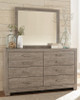 Culverbach King Panel Bed, Dresser, Mirror and Nightstand (B070B15)