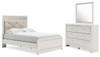 Altyra Full Panel Bed, Dresser and Mirror (B2640B9)