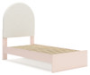 Wistenpine Twin Upholstered Panel Bed with Storage (B1323B12)
