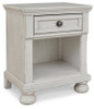 Robbinsdale Twin Storage Bed, Dresser, Mirror and Nightstand (B742B36)