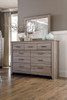 Zelen Warm Gray Dresser