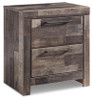 Derekson Twin Panel Bed, Dresser and Nightstand (B200B68)