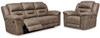 Stoneland Reclining Sofa and Power Recliner (39905U7)
