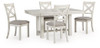Robbinsdale Dining Table and 4 Chairs (D642D3)