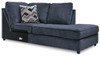 Albar Place 2-Piece Sectional and Ottoman (95302U1)