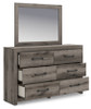 Graystorm Dresser and Mirror (PCB2405B1)