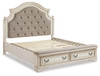 Realyn California King Upholstered Bed (B743B21)