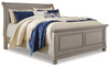Lettner California King Sleigh Bed (B733B36)