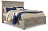 Lettner California King Panel Storage bed (B733B35)