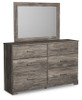 Ralinksi King Panel Bed, Dresser, Mirror, and Nightstand (B2587B8)