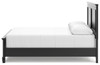 Lanolee Queen Panel Bed (B687B6)