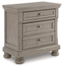Lettner King Panel Bed with Dresser, Mirror and Nightstand (B733B40)