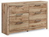 Hyanna Queen Panel Storage Bed with Dresser and Nightstand (B1050B17)