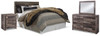 Derekson Queen Panel Headboard, Dresser, Mirror and Nightstand (B200B45)