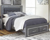 Lodanna Queen Upholstered Panel Storage Bed, Dresser, Mirror, and Nightstand (B214B20)
