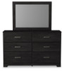 Belachime King Panel Bed, Dresser, Mirror, and Nightstand (B2589B8)