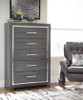Lodanna King Upholstered Panel Bed, Dresser, Mirror, Chest and Nightstand (B214B26)